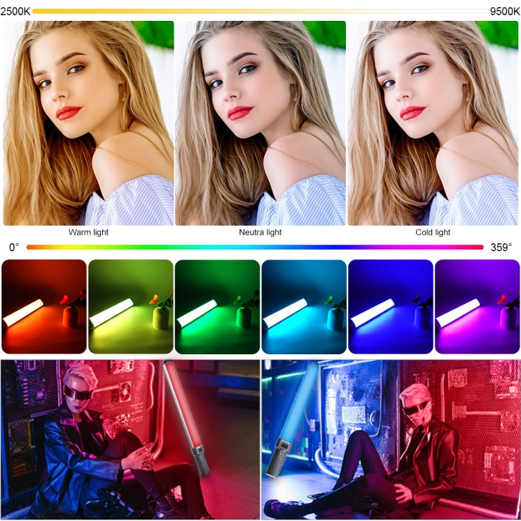 VLOGLITE W270RGB Live Streaming E-Sports Handheld Fill Light LED Studio Light(US Plug) - free shipping - PMC Jewellery - Order now!