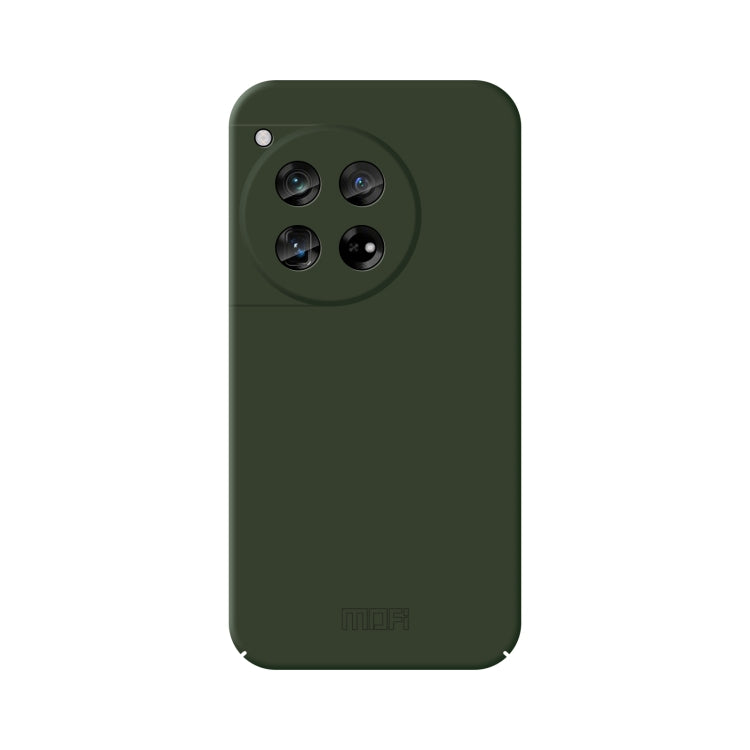 For OnePlus 12 MOFI Qin Series Skin Feel All-inclusive PC Phone Case(Green)