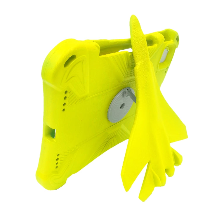 For iPad Pro 11 2024 360 Rotation Aircraft Holder EVA Shockproof Tablet Case(Yellow) - iPad Pro 11 2024 Cases by PMC TechLife | Online Shopping South Africa | PMC TechLife | Buy Now Pay Later Mobicred