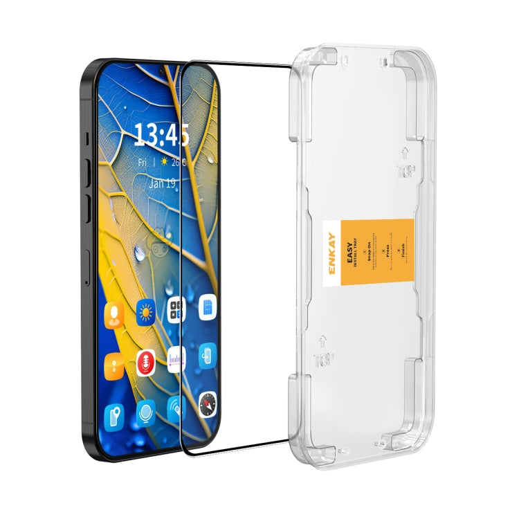 For Samsung Galaxy S24 FE 5G ENKAY Easy Install High Alumina Silicon Full Glass Film - free shipping - PMC Jewellery - Order now!