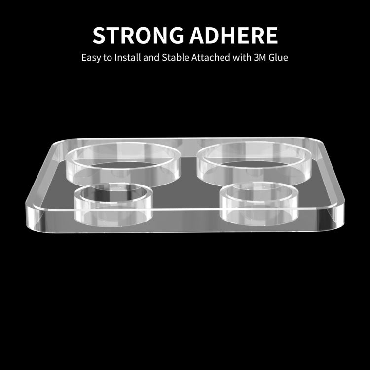 For Xiaomi Redmi Note 13 Pro 5G 2pcs ENKAY Hat-Prince 9H Rear Camera Lens Tempered Glass Film(Transparent)