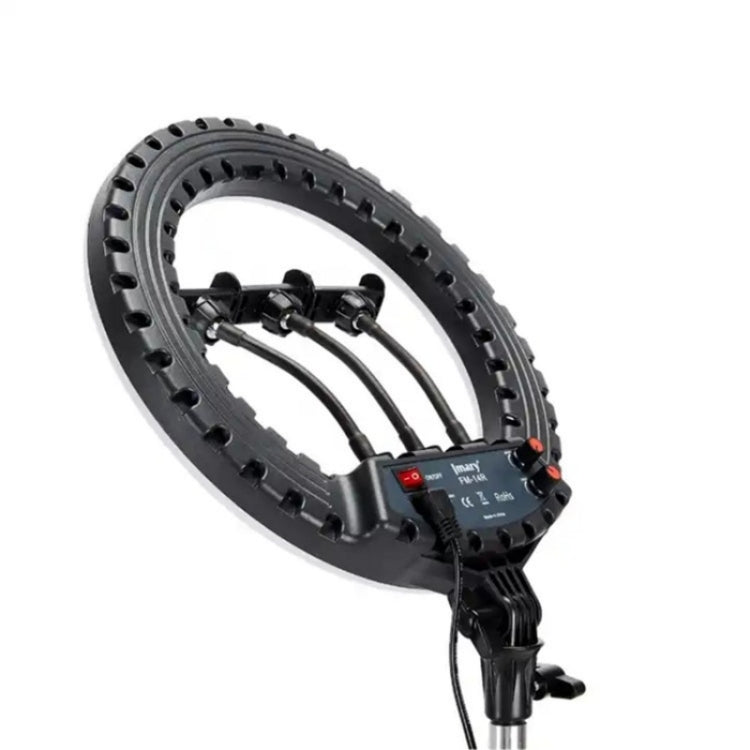JMARY FM-14R Photography Light 14-inch Live Streaming Ring Light Photography LED Fill Light(EU Plug) - free shipping - PMC Jewellery - Order now!