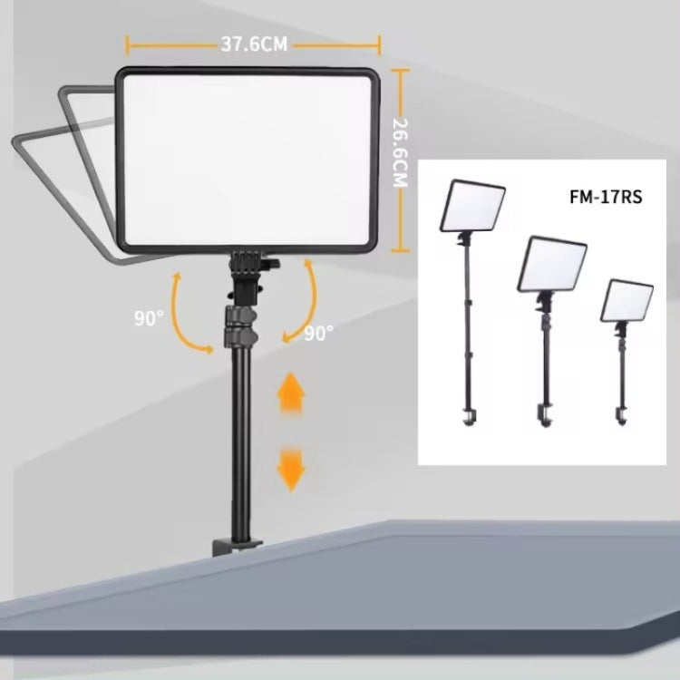JMARY FM-17RS With Remote 17-inch Touch Control Dimmable LED Panel Light(EU Plug) - free shipping - PMC Jewellery - Order now!