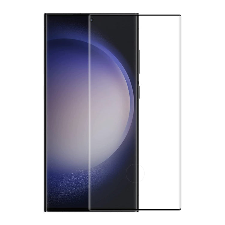 For Samsung Galaxy S23 Ultra 5G ENKAY Easy Install Hot Bending Side Glue Tempered Glass Film