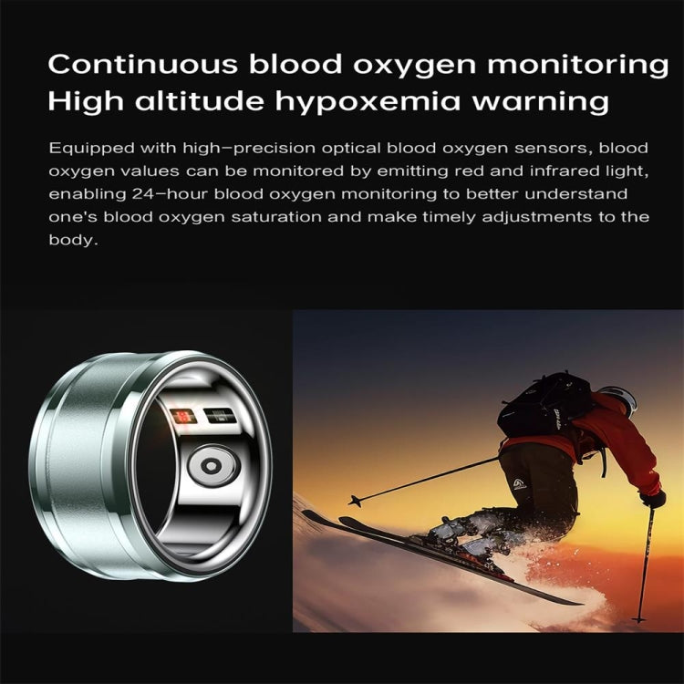 R3 SIZE 18 Smart Ring, Support Heart Rate / Blood Oxygen / Sleep Monitoring(Purple) - free shipping - PMC Jewellery - Order now!
