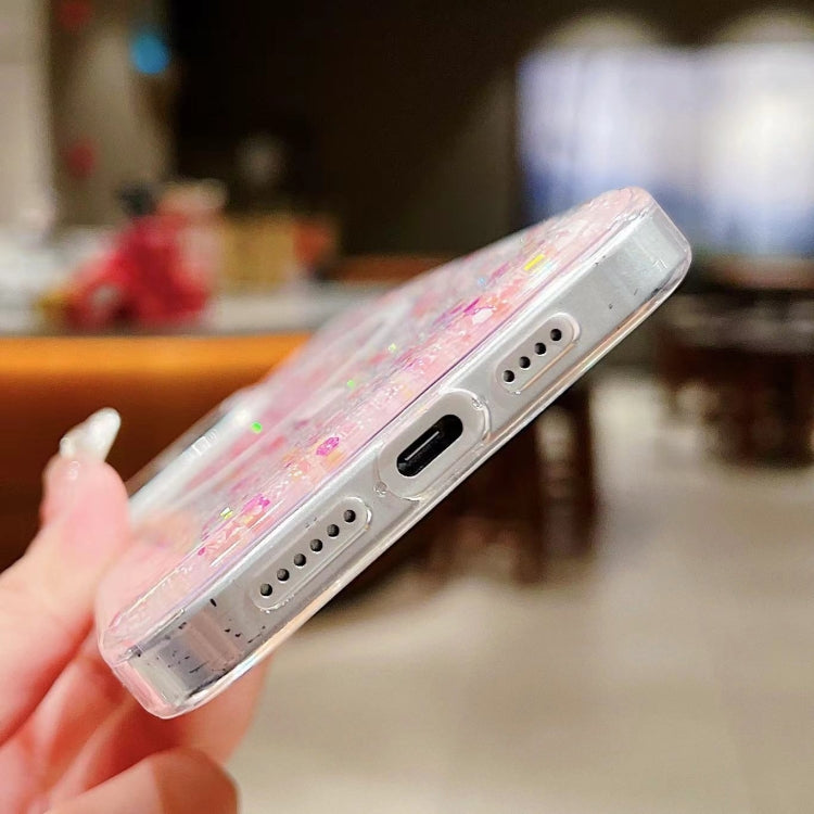 For iPhone 11 Explosive Flash Gradient MagSafe TPU Phone Case(Cold Pink) - iPhone 11 Cases by PMC TechLife | Online Shopping South Africa | PMC TechLife