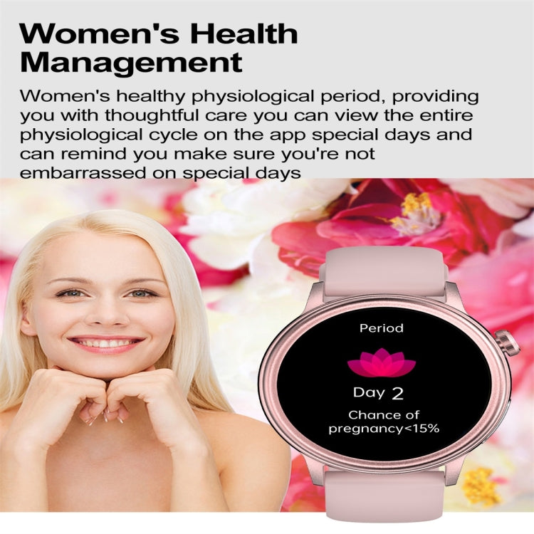 ET470 1.39 inch Color Screen Smart Watch Silicone Strap, Support Bluetooth Call / ECG(Pink) - free shipping - PMC TechLife - Order now!