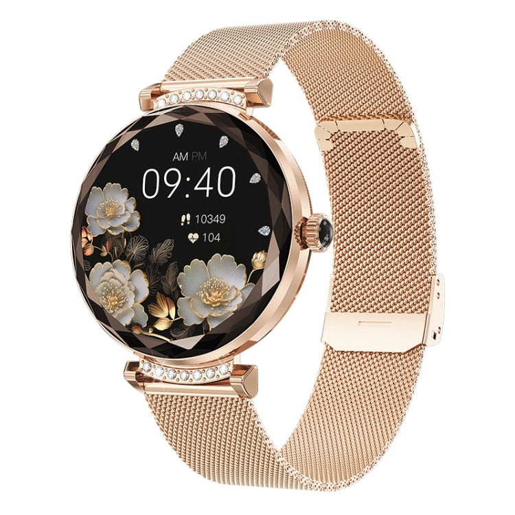NX7 Pro 1.19 inch Color Screen Smart Watch, Support Heart Rate / Blood Pressure / Blood Oxygen Monitoring(Gold)