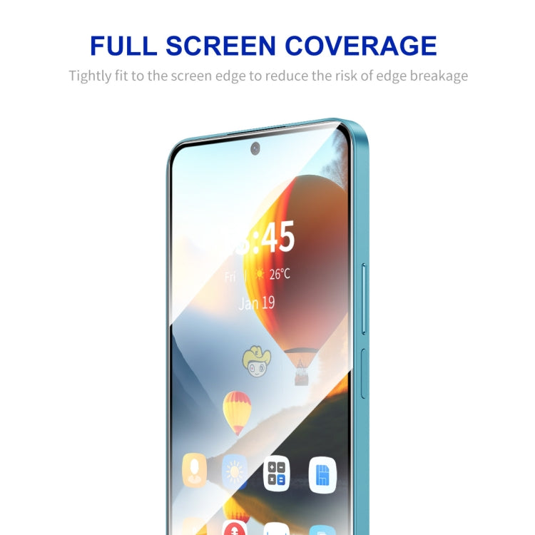 For Tecno Spark Go 2024 5pcs ENKAY Full Glue High Aluminum-silicon Tempered Glass Film