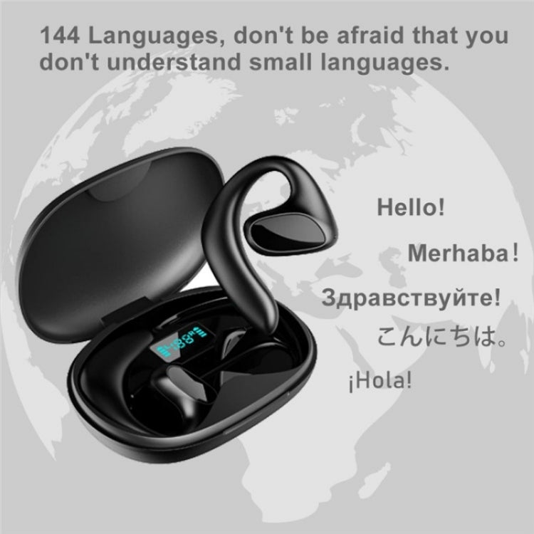 M8 Noise Reduction Smart Voice Translator TWS Bluetooth Headset 144 Languages Translation Earphones(Black) - by PMC Jewellery | Online Shopping South Africa | PMC Jewellery | Buy Now Pay Later Mobicred