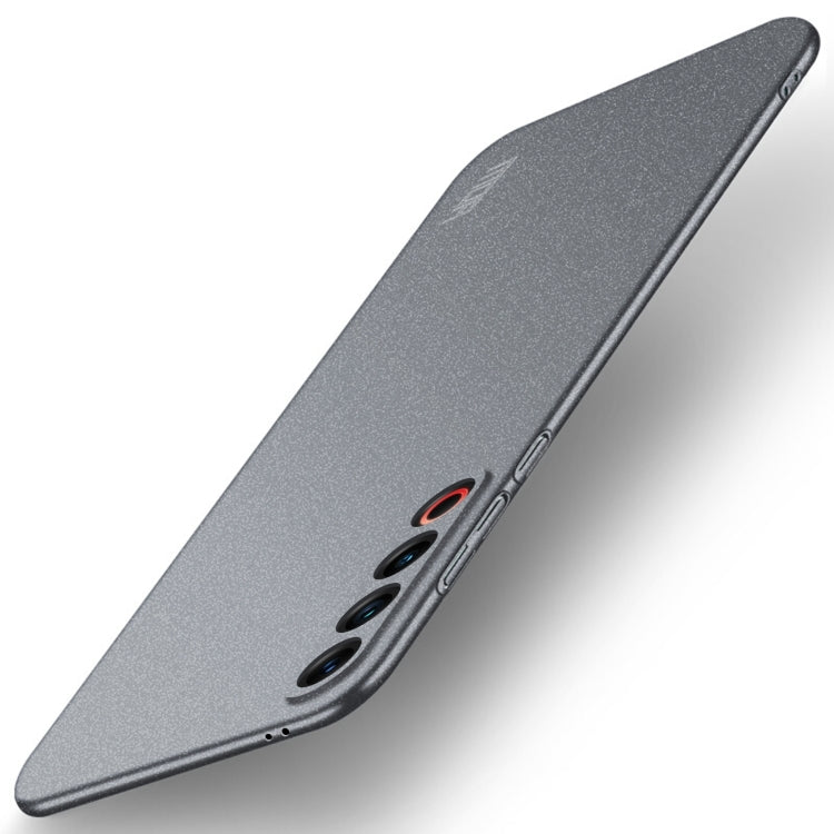 For Meizu 21 Pro MOFI Fandun Series Frosted PC Ultra-thin All-inclusive Phone Case(Gray)