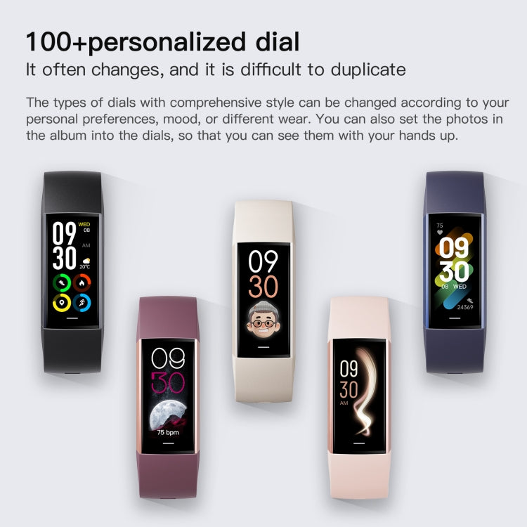C80 IP67 Waterproof Smart Bracelet Sport Fitness Tracker(Pink) - Smart Wristbands by PMC Jewellery | Online Shopping South Africa | PMC Jewellery | Buy Now Pay Later Mobicred