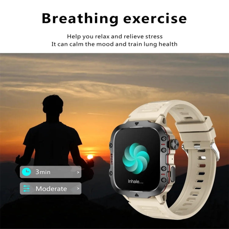 QX11 1.96 inch Color Screen Smart Watch Milan Steel Strap Support Bluetooth Call(Gold)