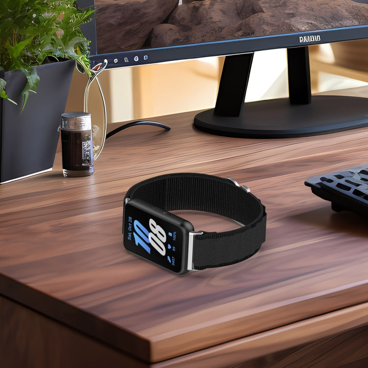 For Samsung Galaxy Fit 3 Nylon Canvas Watch Band(Starlight) - Watch Bands by PMC TechLife | Online Shopping South Africa | PMC TechLife