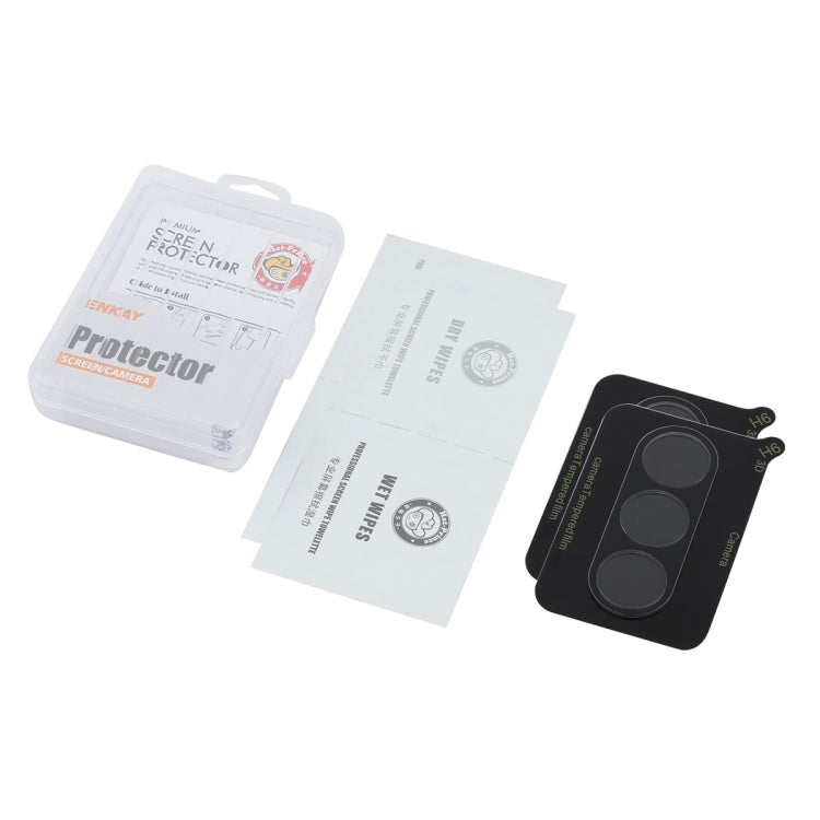 For OnePlus Ace 3V 2pcs ENKAY 9H Rear Camera Lens Tempered Glass Film(Transparent) - OnePlus Tempered Glass by ENKAY | Online Shopping South Africa | PMC TechLife | Buy Now Pay Later Mobicred