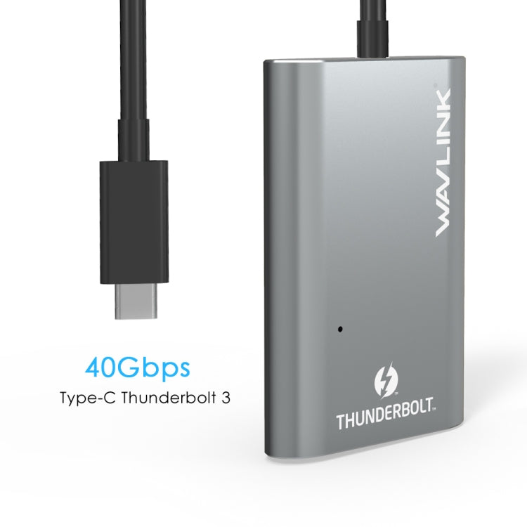 WAVLINK UTA21D DP 4K/5K/8K Video Thunderbolt 3 Type-C to Dual DisplayPort Adapter