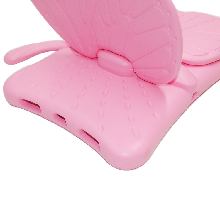 For iPad Air 11 2025 / 2024 Butterfly Bracket Kids EVA Shockproof Tablet Case(Pink) - free shipping - PMC TechLife - Order now!