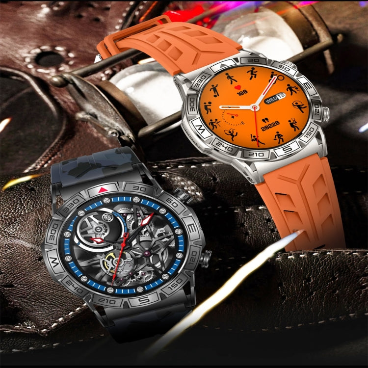 KC80 1.43 inch Color Screen Smart Watch, Support AI Voice Assistant / Bluetooth Call(Orange) - Smart Watches by PMC TechLife | Online Shopping South Africa | PMC TechLife | Buy Now Pay Later Mobicred