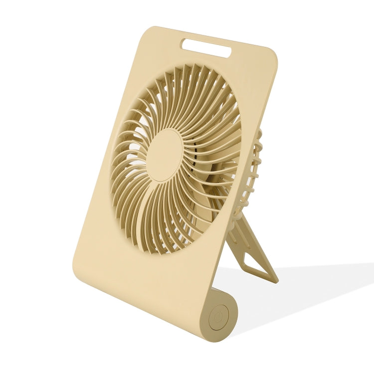 AR-13 Home Office Hanging Fan Summer Cooler Silent Operation Desktop Fan(Yellow)