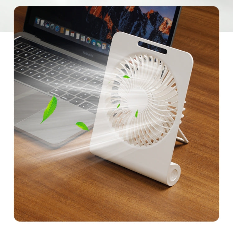 AR-13 Home Office Hanging Fan Summer Cooler Silent Operation Desktop Fan(White)