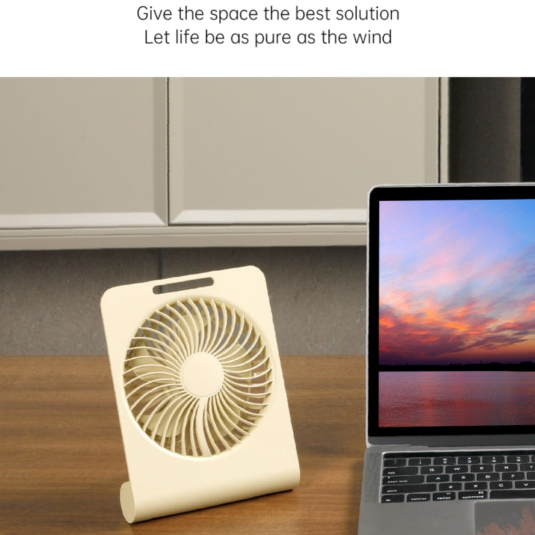 AR-13 Home Office Hanging Fan Summer Cooler Silent Operation Desktop Fan(White)