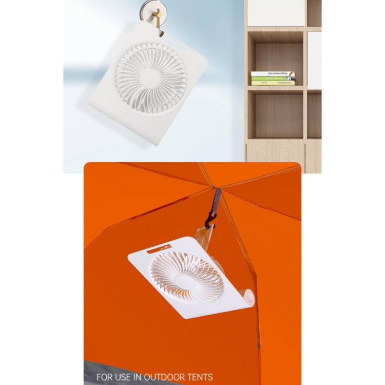 AR-13 Home Office Hanging Fan Summer Cooler Silent Operation Desktop Fan(White)