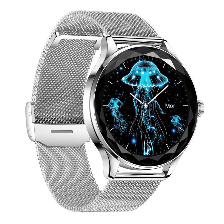 NX23 Pro 1.27 inch Color Screen Smart Watch, Support Bluetooth Call / Heart Rate Monitoring(Silver)