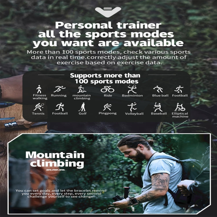 KR82 2.1 inch Color Screen Smart Watch, Support Bluetooth Call / Health Monitoring(Orange) - Smart Wristbands by PMC TechLife | Online Shopping South Africa | PMC TechLife | Buy Now Pay Later Mobicred