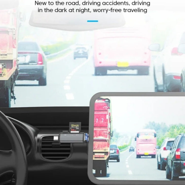 ADS-306 U-Disk Data Transfer Adapter USB / 8 Pin / Type-C Plug SD TF Card Reader - free shipping - PMC Jewellery - Order now!