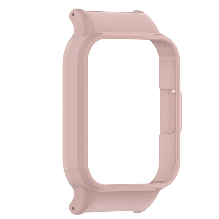 For Redmi Watch 3 Half Pack PC Watch Protective Case(Pink)
