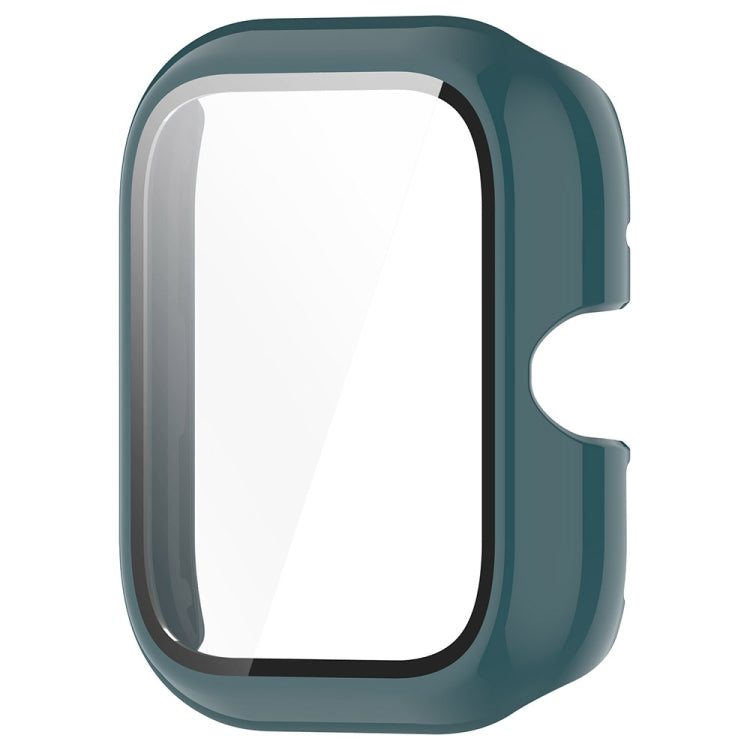 For vivo Watch GT PC + Tempered Glass Film Integrated Watch Protective Case(Pine Green)