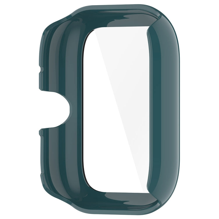 For vivo Watch GT PC + Tempered Glass Film Integrated Watch Protective Case(Pine Green)