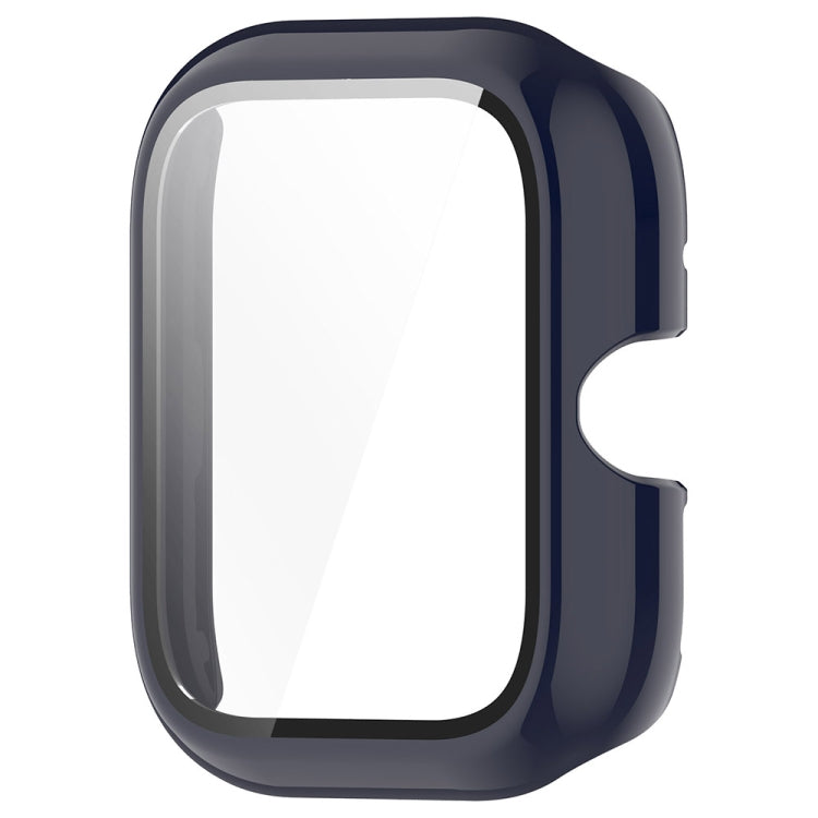 For vivo Watch GT PC + Tempered Glass Film Integrated Watch Protective Case(Ink Blue)
