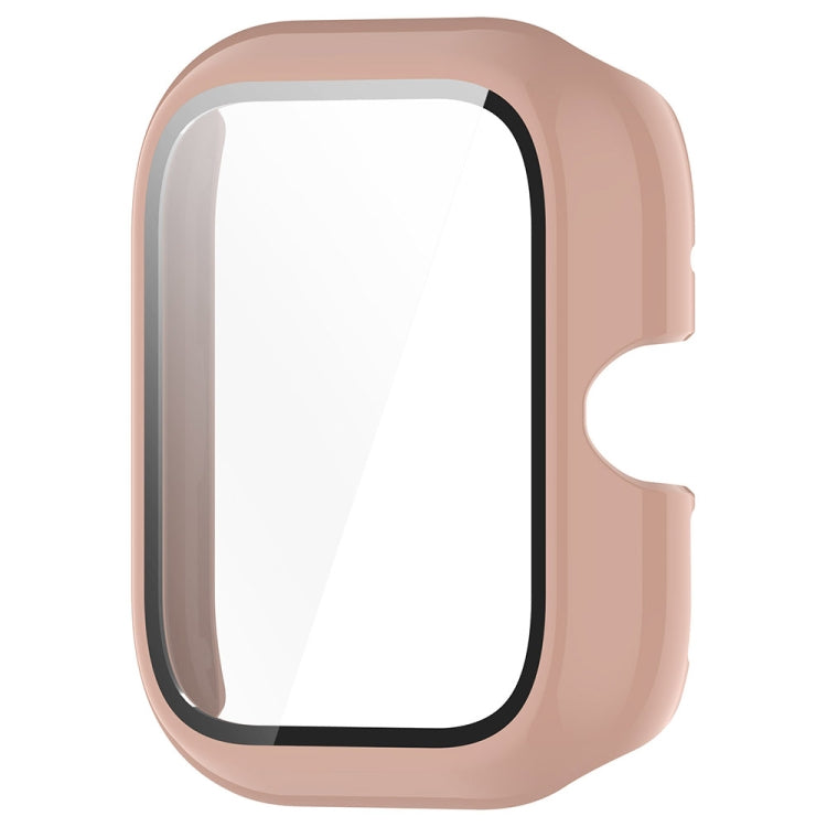 For vivo Watch GT PC + Tempered Glass Film Integrated Watch Protective Case(Pink)