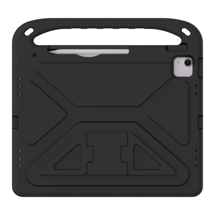 For iPad Air 13 2024 Handle EVA Shockproof Tablet Case with Holder(Black)