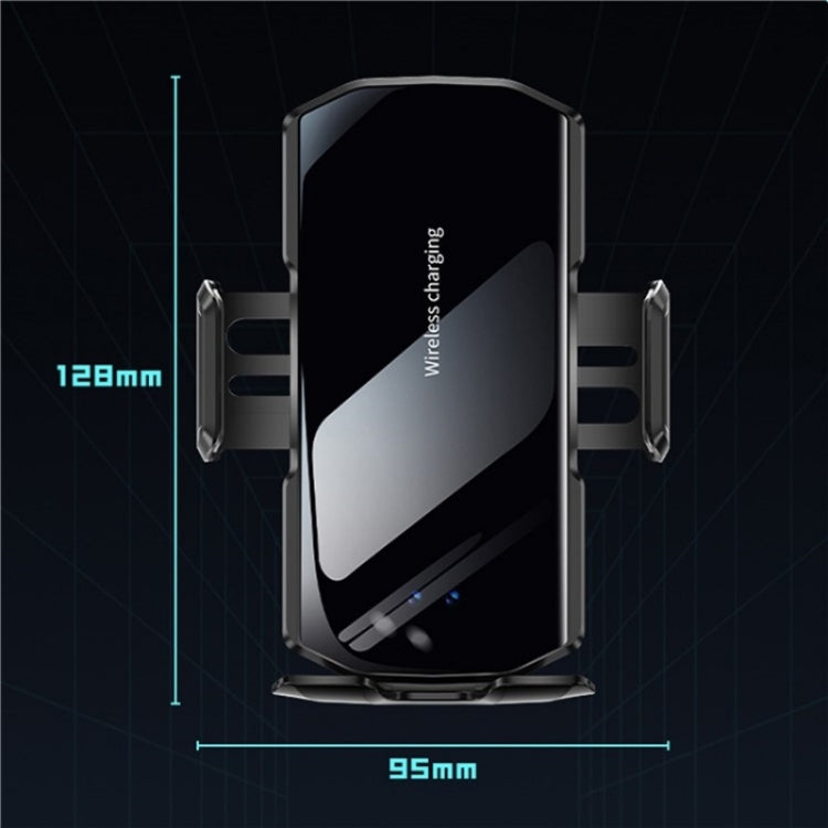 SD10 Wireless Charging Car Air Vent Car Mount Smart Sensor Phone Holder Charger - Car Charger by PMC TechLife | Online Shopping South Africa | PMC TechLife | Buy Now Pay Later Mobicred