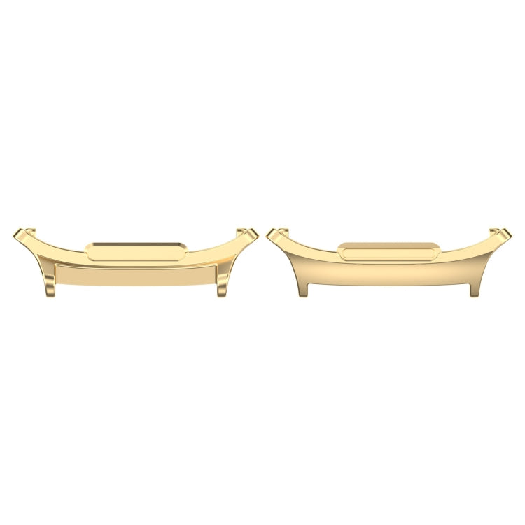 For Samsung Galaxy Watch Ultra 47mm 1 Pair 22mm Stainless Steel Metal Watch Band Connector(Gold)