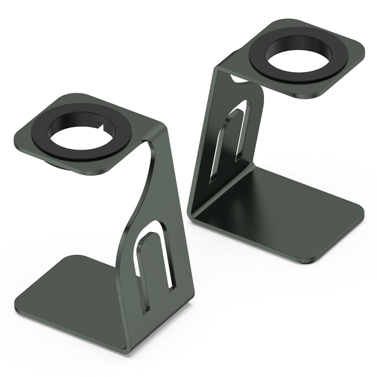 For Fitbit Ace LTE Aluminum Alloy Watch Charging Stand with Charger(Gray)