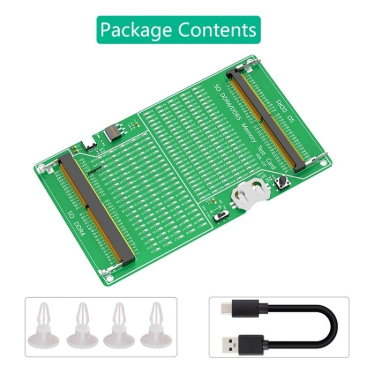 YNS-03 DDR4 / DDR5 2-in-1 Memory Tester Memory Test Card Notebook Memory Stick Tester