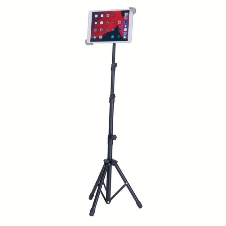 XWJ-LP002 For 7.9-12 inch Tablet Portable 360 Degree Rotation Aluminum Alloy Tripod