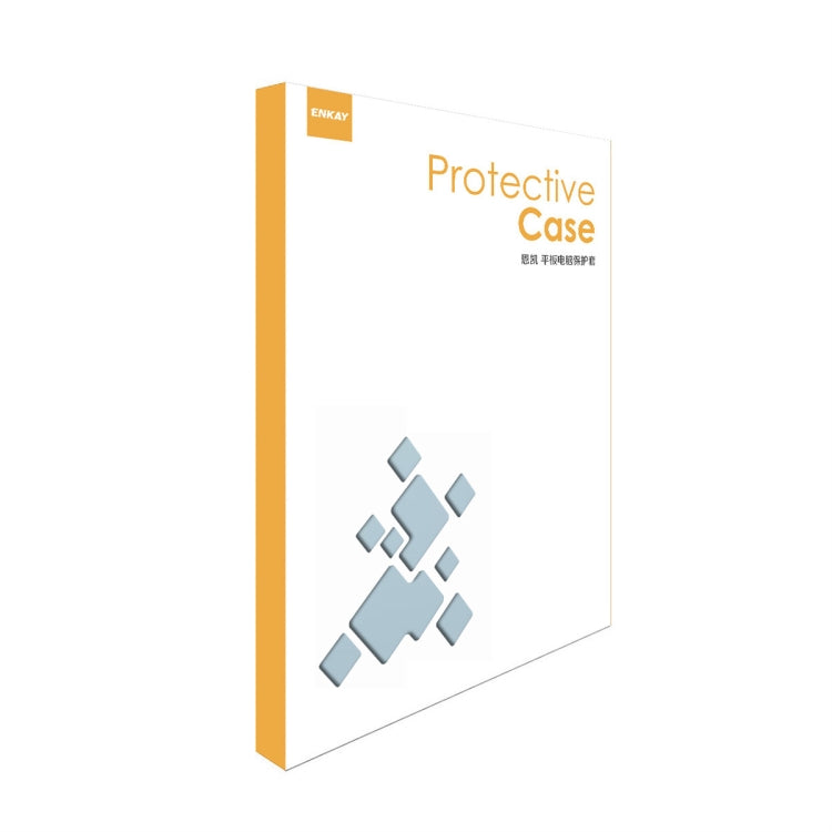 For iPad Air 13 2024 ENKAY 360 Rotation PMMA Leather Smart Tablet Case with Pen Slot(Grey) - free shipping - PMc TechLife - Order now!