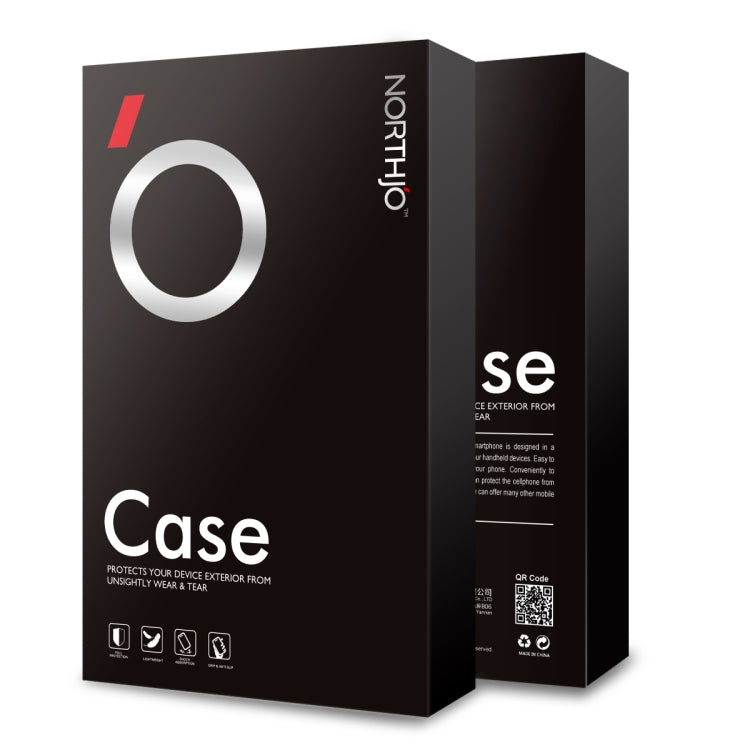 For iPhone 16 NORTHJO 5 in 1 Clear Phone Case with 2pcs Screen Film + 2pcs Camera Lens Film