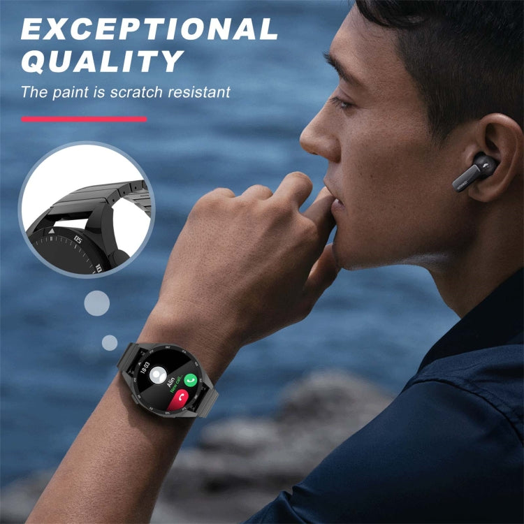 For Samsung Galaxy Watch Gear S3 Classic 22mm One Bead Paint Butterfly Buckle Alloy Watch Band(Silver) - free shipping - PMC TechLife - Order now!