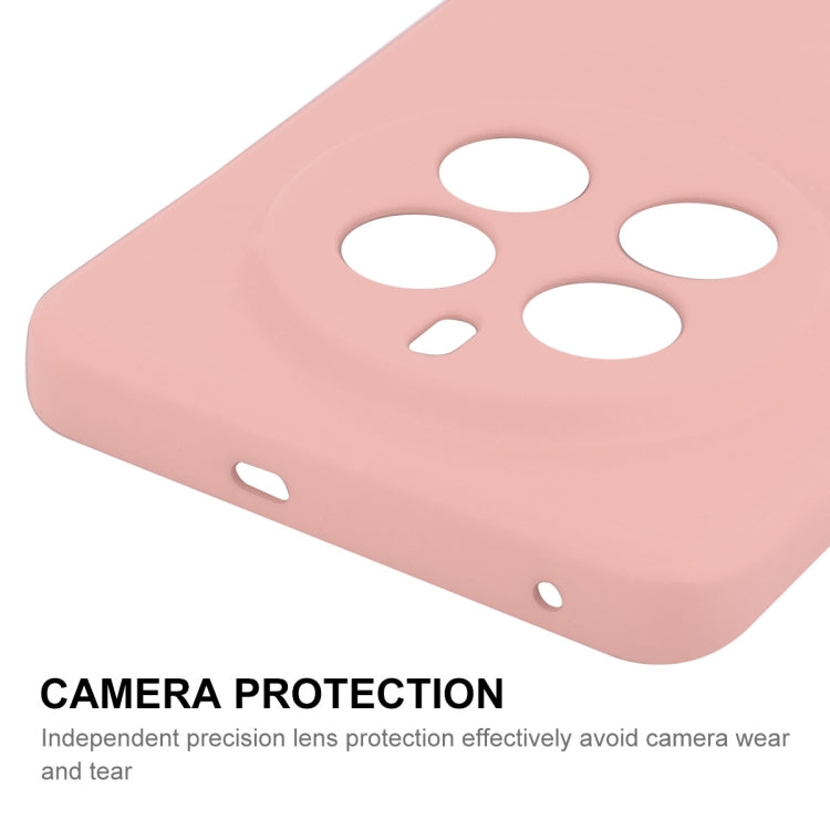 For Realme 12 Pro+ ENKAY Liquid Silicone Soft Shockproof Phone Case(Beige)