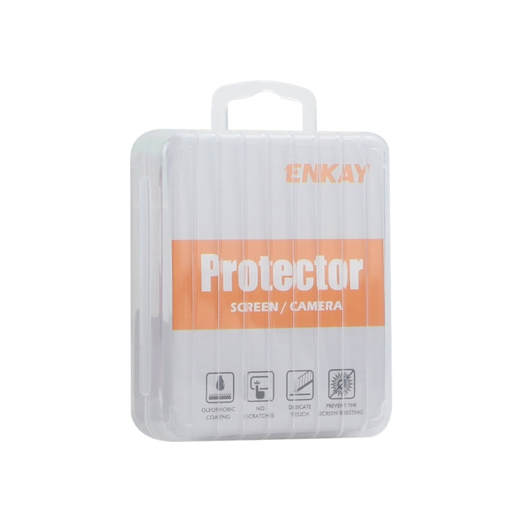 For iPhone 16 Pro / 16 Pro Max ENKAY AR Anti-reflection Individual Diamond Ring Camera Lens Glass Full Film(Deep Green) - free shipping - PMC TechLife - Order now!