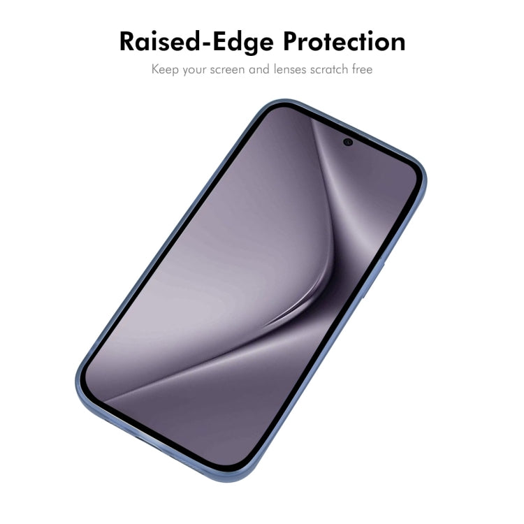 For Huawei Pura 70 Pro / 70 Pro+ ENKAY Hat-Prince Translucent Matte TPU Phone Case with Lens Film + 3D Hot Bending Film(Blue)