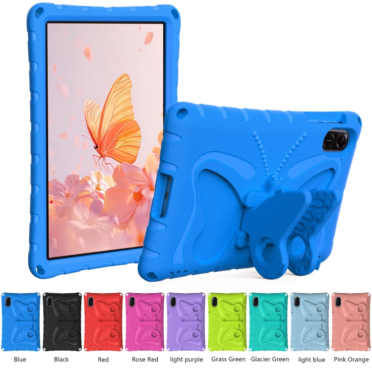 For Honor Pad X9 Butterfly Bracket EVA Shockproof Tablet Case(Blue) - Honor by PMC TechLife | Online Shopping South Africa | PMC TechLife | Buy Now Pay Later Mobicred