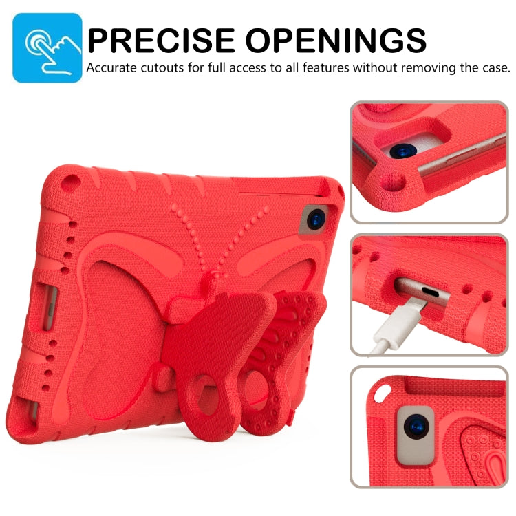 For Honor V6 10.4 2020 Butterfly Bracket EVA Shockproof Tablet Case(Red)