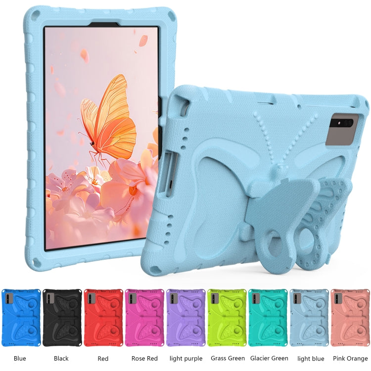 For Huawei MatePad SE 11 2024 Butterfly Bracket EVA Shockproof Tablet Case(Light Blue) - Huawei by PMC TechLife | Online Shopping South Africa | PMC TechLife | Buy Now Pay Later Mobicred