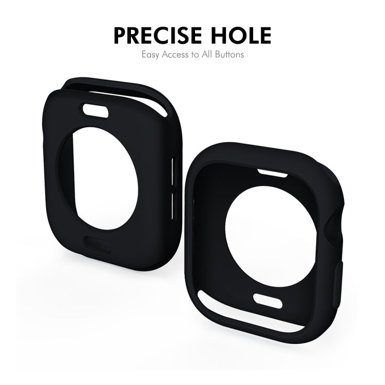 For Apple Watch Series 10 46mm ENKAY Hat-Prince Candy Color TPU Watch Case(Dark Blue)